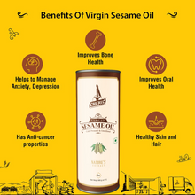 Load image into Gallery viewer, 10 Litre Combo Pack - Chekko Cold Pressed Virgin Sesame Oil 5L & Groundnut Oil 5L