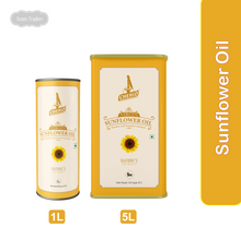 Load image into Gallery viewer, Sunflower Oil (Chekko - Wooden Cold pressed Virgin Oil)