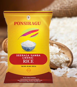 Seeraga Samba Rice - 20LB (Premium Quality)