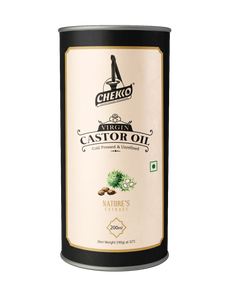 Castor Oil (Chekko - Wooden Cold Pressed Virgin Oil)