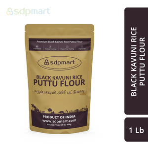 SDPMart Black Kavuni Rice Puttu Powder - 1 LB