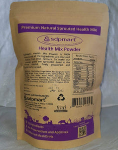 Premium Natural Sprouted Health Mix Powder (Sathumavu) - 1 LB