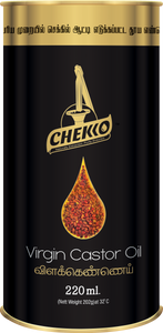 Castor Oil (Chekko - Wooden Cold Pressed Virgin Oil)