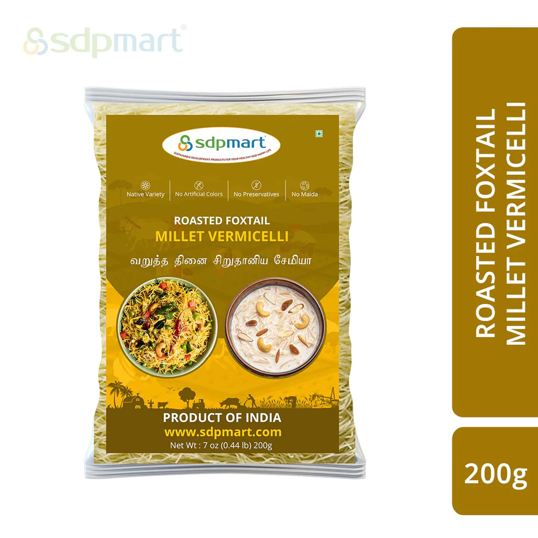 SDPMart Roasted FoxTail Millet Vermicelli 200G